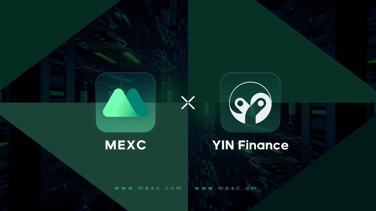 MEXC's tweet photo. MEXC’s initial listing for $YIN will start soon. We are thrilled to be bringing this potential-filled project to our platform! 

@YINFinance is a decentralised proactive liquidity management platform where users can achieve effective high yield liquidity management. 

Stay tuned! https://t.co/wLj5hCHFkh