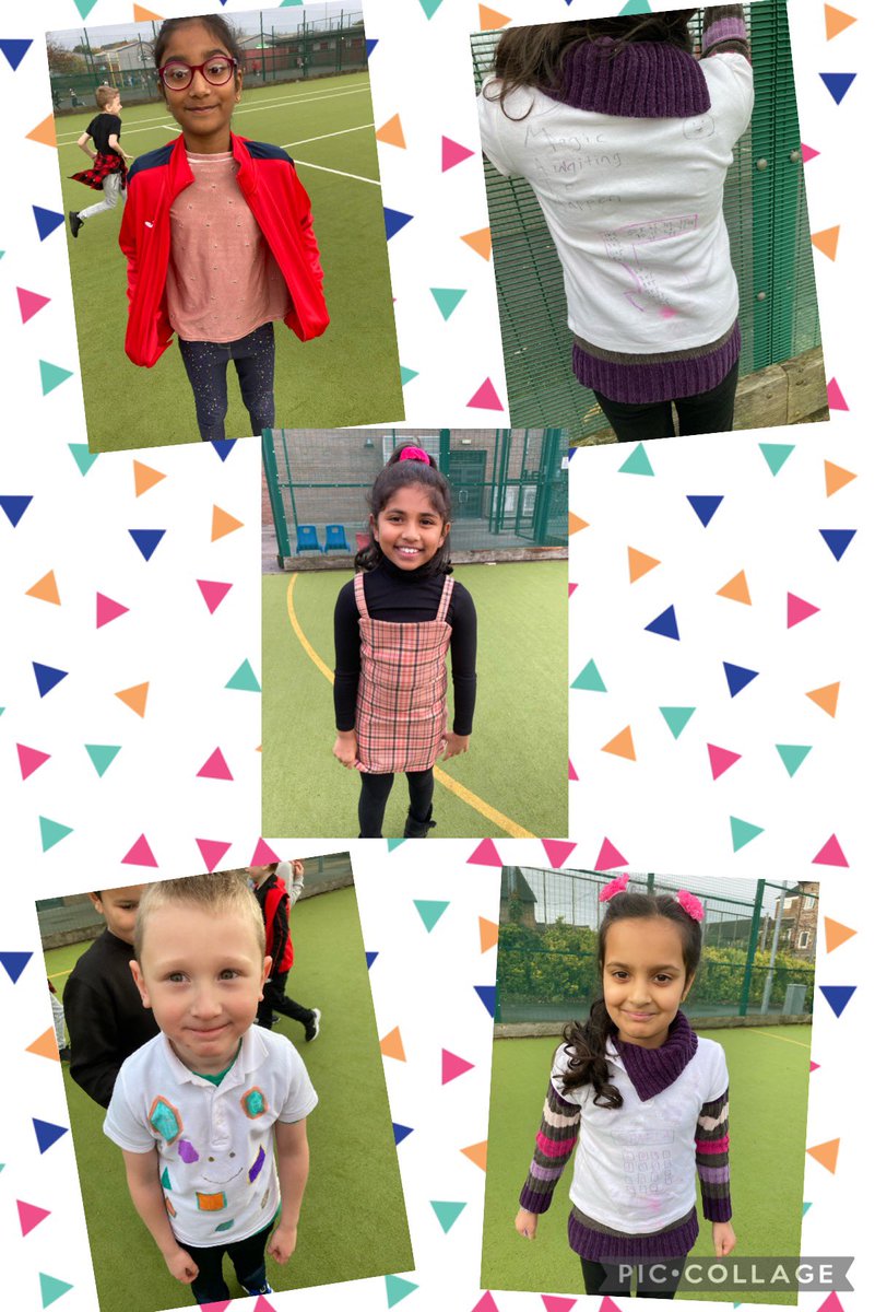 Wearing shapes/numbers in 3C to celebrate National Maths Week @MissCorcoran3C <a href="/Mr_Willis__/">Mr Willis</a>