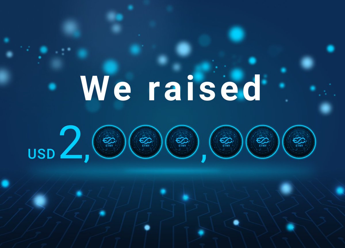 Ethernity_cloud's tweet photo. 🥳 We reached USD 2mil. Thank you!

George says “Ethernity CLOUD seems like that kind of project you look back and realized it’s a turning point. I want to be part of it!”

Go to our website, register, pass the KYC and join for as little as 100 USD.
https://t.co/5vvGnMll0p

#ico https://t.co/ttp4iQtPCP