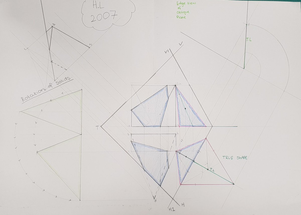 GraphicsDCG_CC's tweet photo. Rotation of solids and oblique plane, a great way to challenge 5th yr #DCG students on a rainy Friday morning.
#geometry #Graphics @CastletroyC https://t.co/eZCuBHfuVu