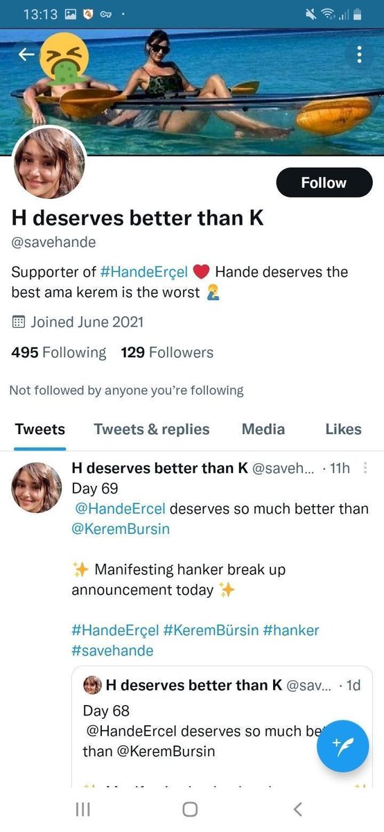 Maral8059's tweet photo. Time to report &amp; block haters🤘🏻😉
@savehande https://t.co/VfQsp4PClJ