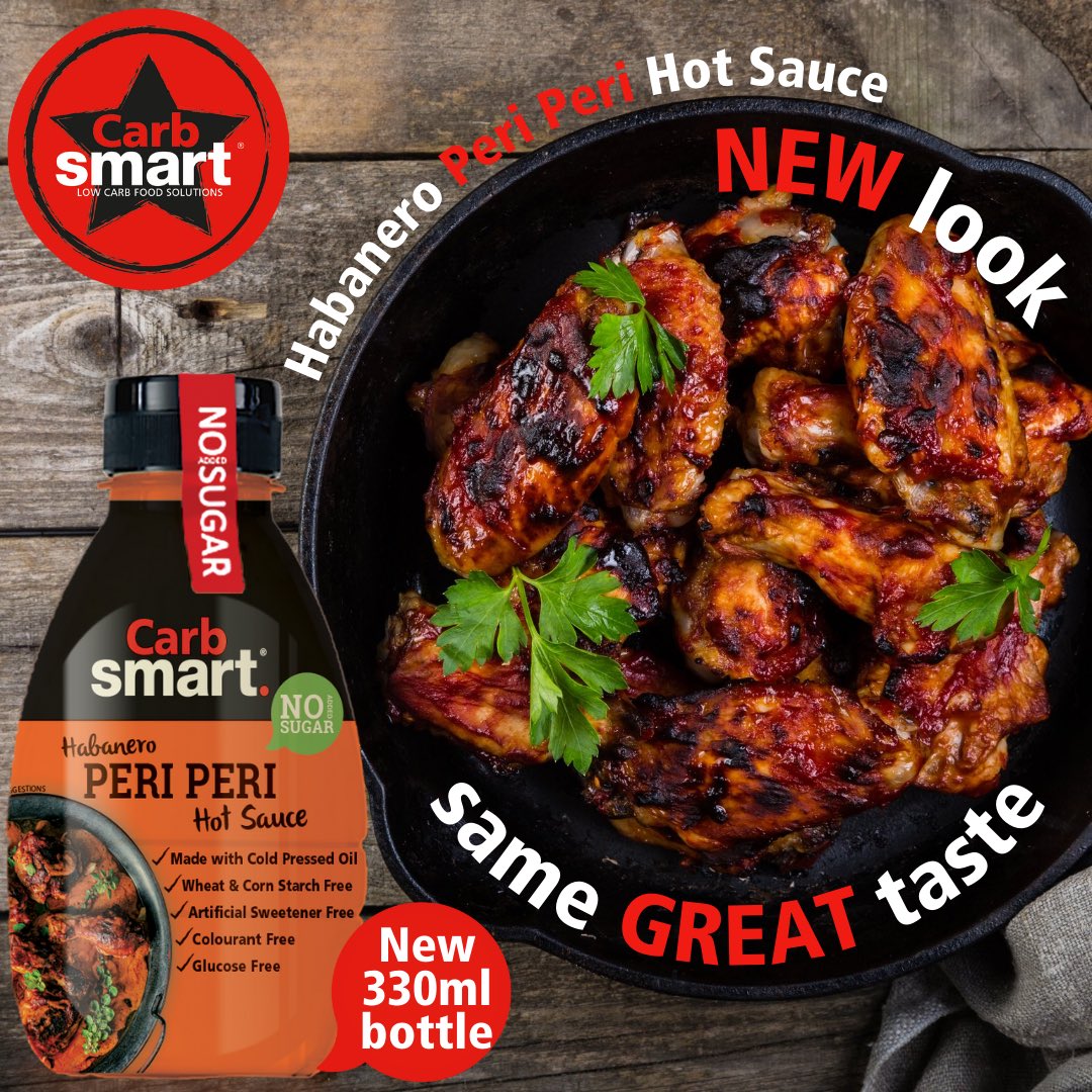 Introducing our NEW LOOK Peri Peri sauce. 
NEW LOOK - same delicious recipe. 
Keep an eye out for it in store!