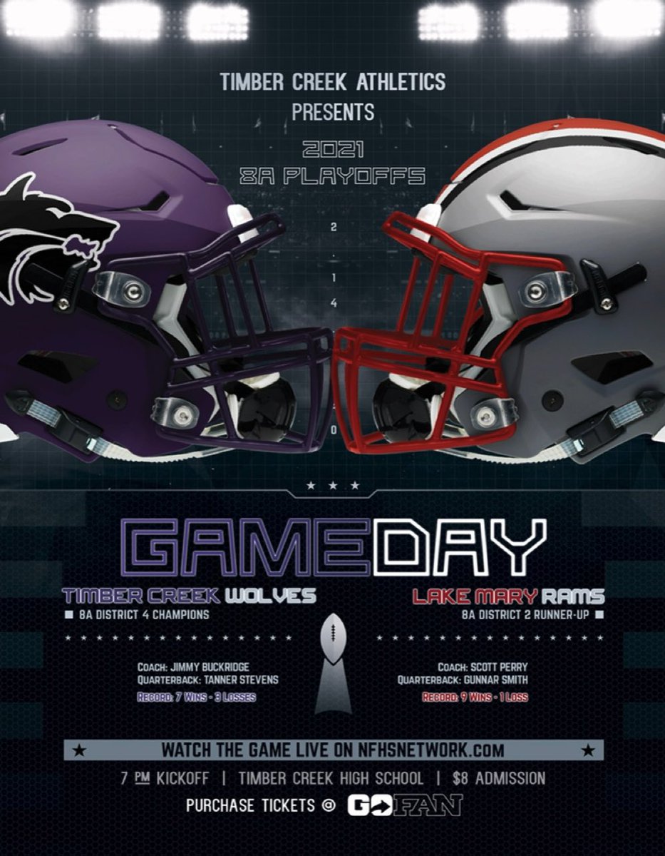 TCHSFB's tweet photo. ‼️WIN OR GO HOME‼️

Defending the house tonight against @LMRamsFootball at 7:30 pm

Need the @TCpurplepeoplee to SHOW UP and BE LOUD💥📣

Grab your 🎟 at link ⬇️

#WeAreTC 🐺🏈 #BackThePack 

https://t.co/CmePKFlhSI https://t.co/0oVECTnSOO