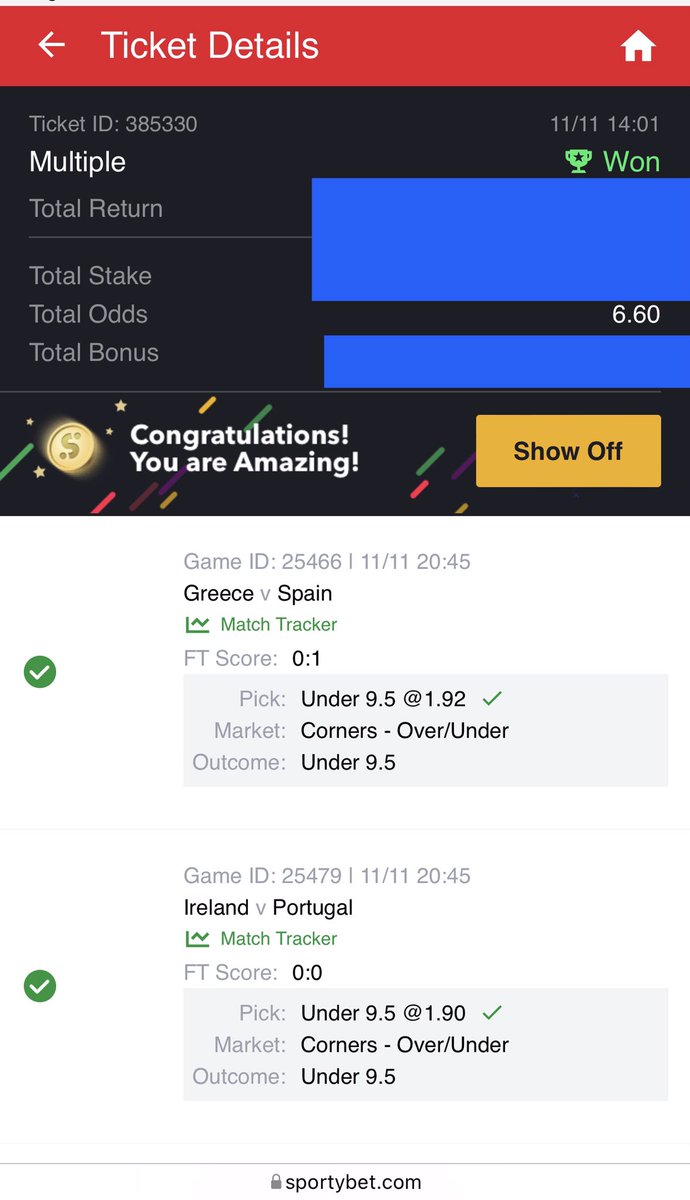 amateur_punter_'s tweet image. Booom!!! Sure 6odds I dropped yesterday . #SportyBet #BettingCode #Bet9ja #1XBet