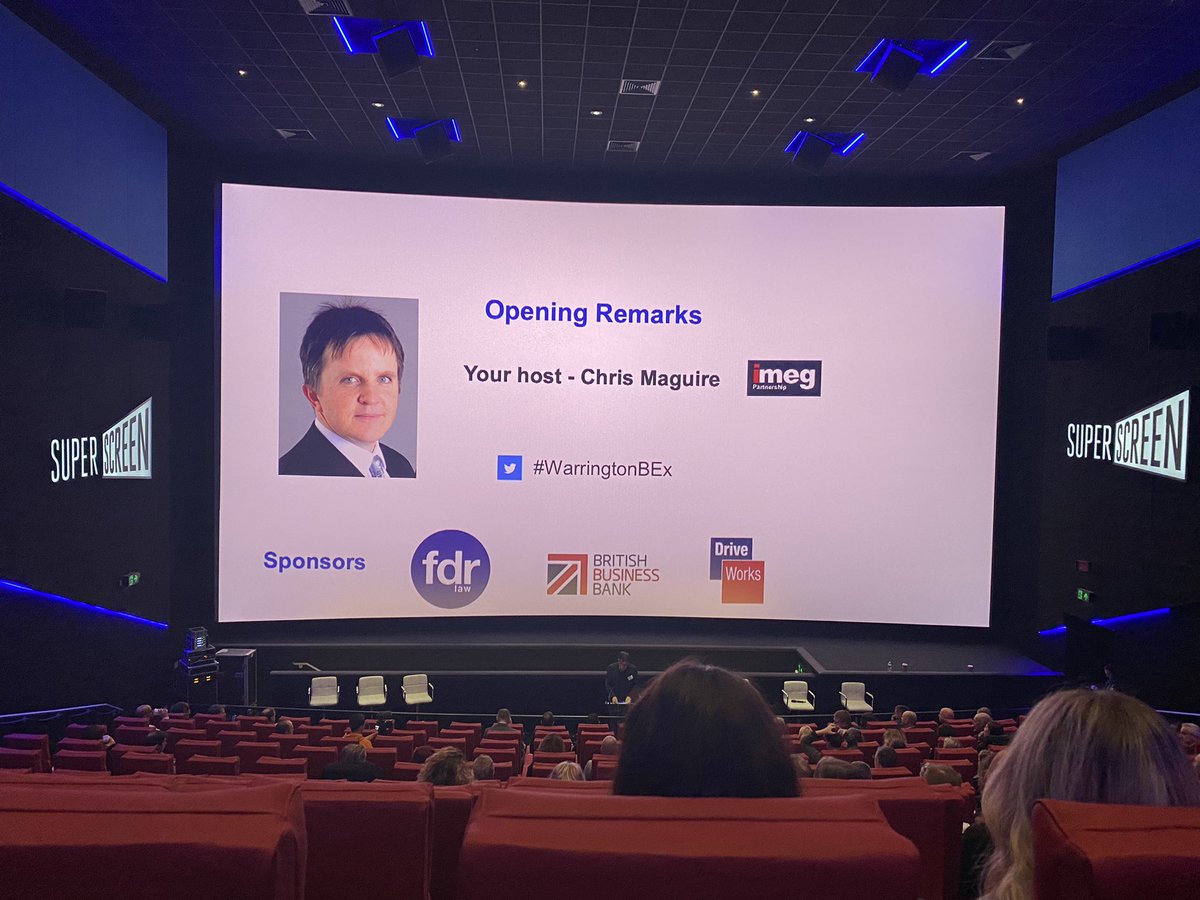 Today we’re attending the Warrington Annual business conference #warringtonBEx #wbex - as a proud Warrington based business we’re looking forward to seeing everyone and listening to the presentations on what’s happening in and around #Warrington! #investment #future #business