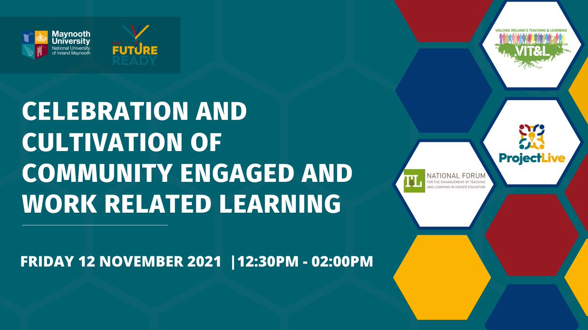 mu_futureready's tweet photo. We are very much looking forward to welcoming our partners to 
@MaynoothUni campus today for our Project Live Event "A Cultivation and Celebration of Community Engaged and Work Related Learning", which forms part of 
@ForumTL VIT&amp;L Week. #ProjectLive https://t.co/HEHzsagAxf