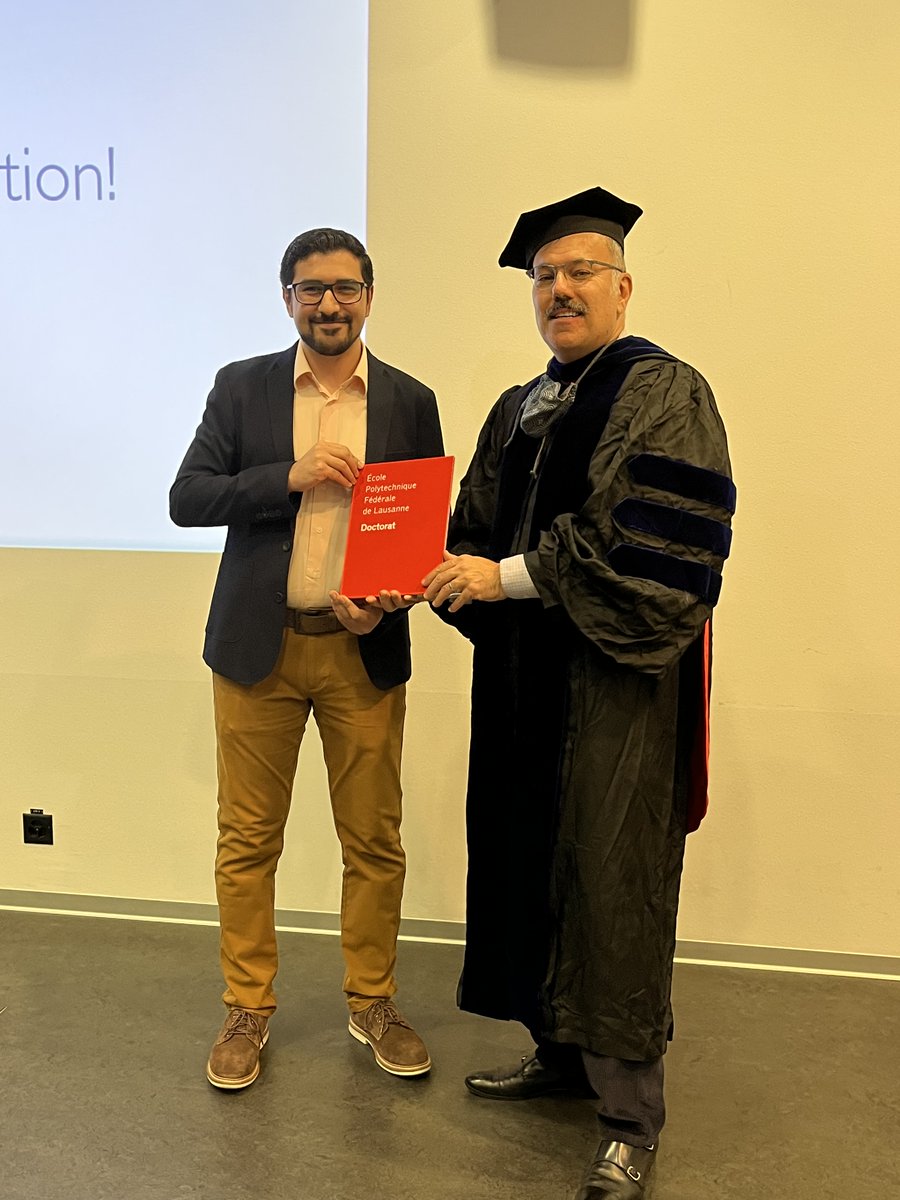 PARSA EPFL (@parsa_epfl) on Twitter photo It's official now after <a href="/ArashPourhabibi/">Arash Pourhabibi</a>'s public defense. Once again, congratulations to Arash for this achievement. It's official now after <a href="/ArashPourhabibi/">Arash Pourhabibi</a>'s public defense. Once again, congratulations to Arash for this achievement.