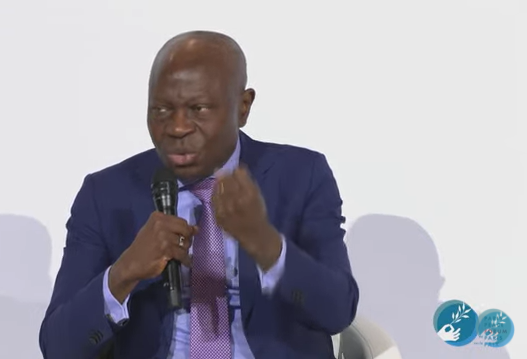 IFADPresident's tweet photo. In Sub-Saharan Africa, 80% of the food is produced by small-scale farmers living in poor rural areas &amp; many of them are women. We need to increase financing to transform our #FoodSystems &amp; make sure we leave no one behind. #ParisPeaceForum2021 https://t.co/4LSK63xHuZ