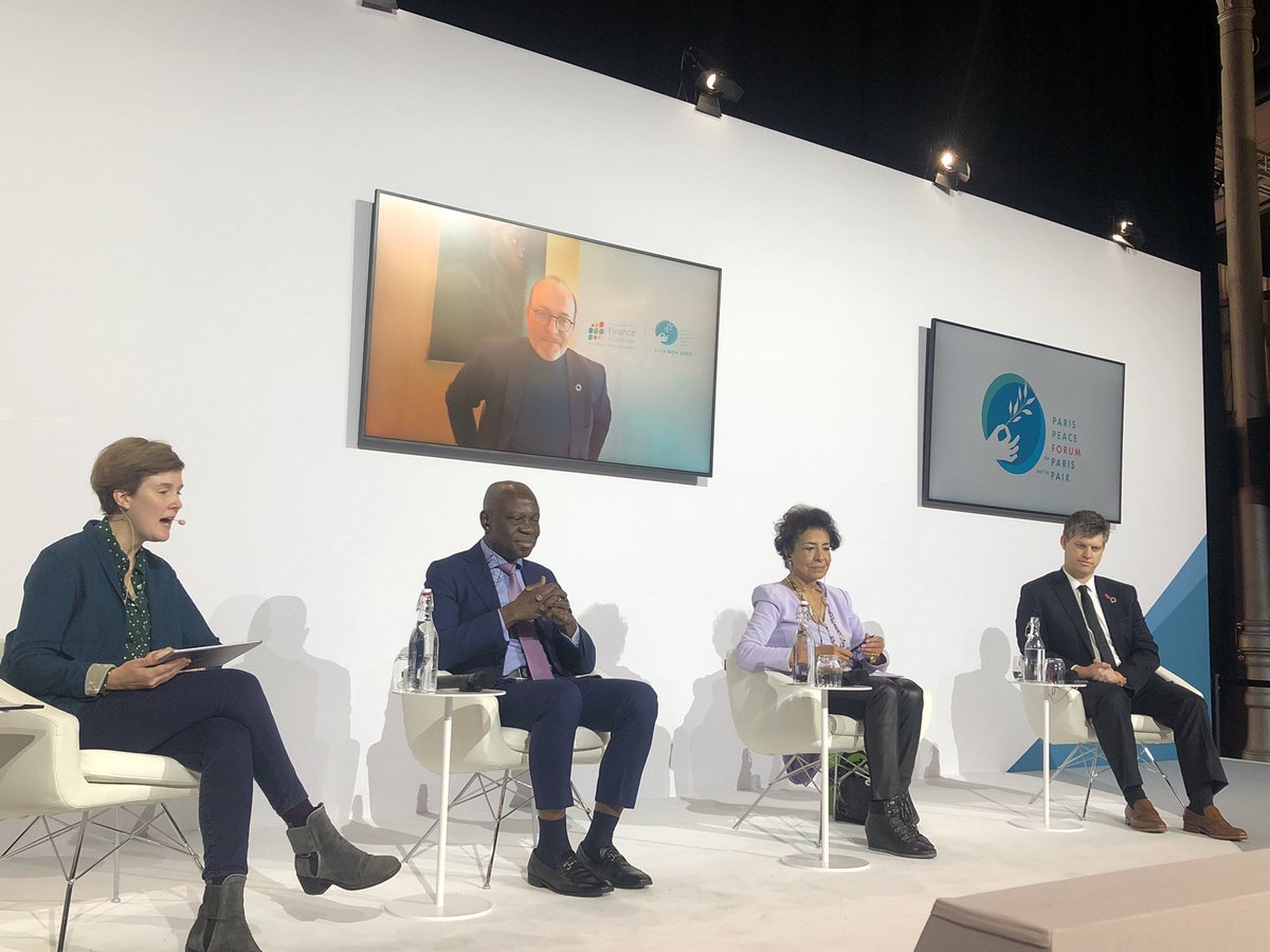In Sub-Saharan Africa, 80% of the food is produced by small-scale farmers living in poor rural areas &amp; many of them are women. We need to increase financing to transform our #FoodSystems &amp; make sure we leave no one behind. #ParisPeaceForum2021