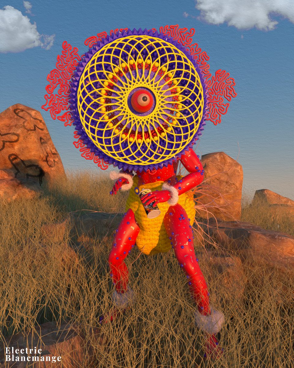 EBlancmange's tweet image. ✨GM✨ &amp;amp; Happy Friday ✨
.
.
.
#C4D #Ocatnerender #popart #surreal #NFTartists #nftart #digitalcollage #photoshop #dreams #visions #storytelling #newday #monster #graffitiart