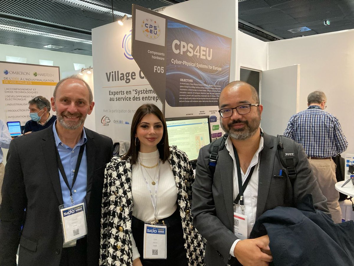 cinestic's tweet image. 🗣️ Cinestic était présent cette semaine au #SIDOParis et @parisSANTEXPO pour rencontrer nos partenaires. Merci à @Captronic_ @WeNetwork_ #CPS4EU @thMazoyer @ONEPROD_acoem, @OPTA_LP @hicham_chehade #Geekeur et Maurice Changy !

#IoT #IA #industrie #robotics #innovation