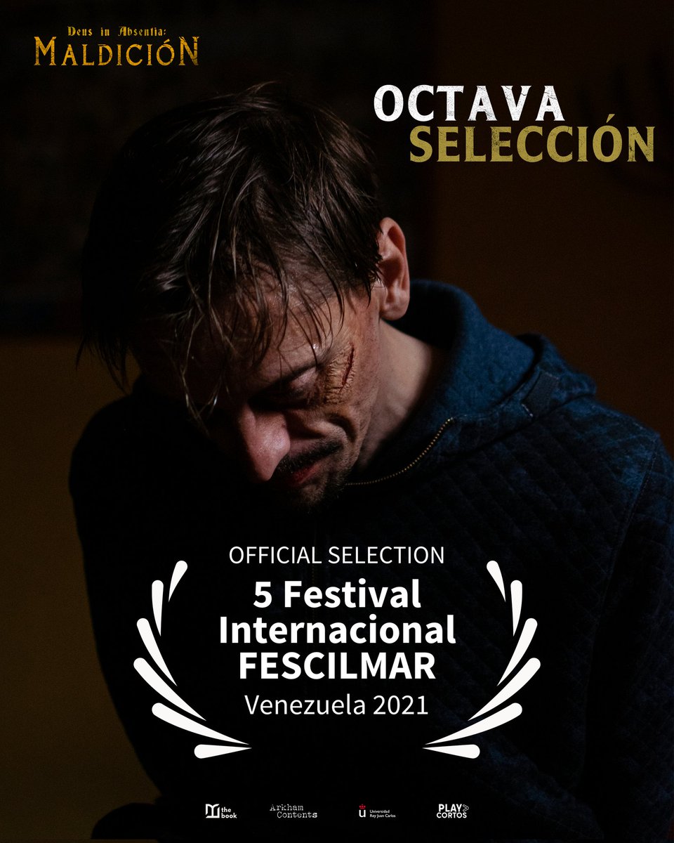 Después de pasar por festivales en EEUU, Canadá, India, España y Portugal, 'Maldición' recibe su octava selección oficial, esta vez en el festival internacional FESCILMAR, que se celebrará en Venezuela.

🎞 Puedes ver el corto aquí: playcortos.es/deus-in-absent…