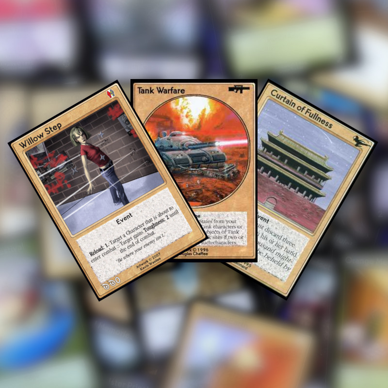 shadowfistccg's tweet photo. Good morning!!!
We have the winning cards from our survey:
😍TANK WARFARE😍
🤩CURTAIN OF FULLNESS🤩
😎WILLOW STEP😎
We will take the decision to re-print them..... Sooon!💪
Good weekend!
.
.
.
#boardgames #boardgamegeek #boardgamer #boardgamesofinstagram #shadowfist  #cardgames https://t.co/J2S9BitLSk