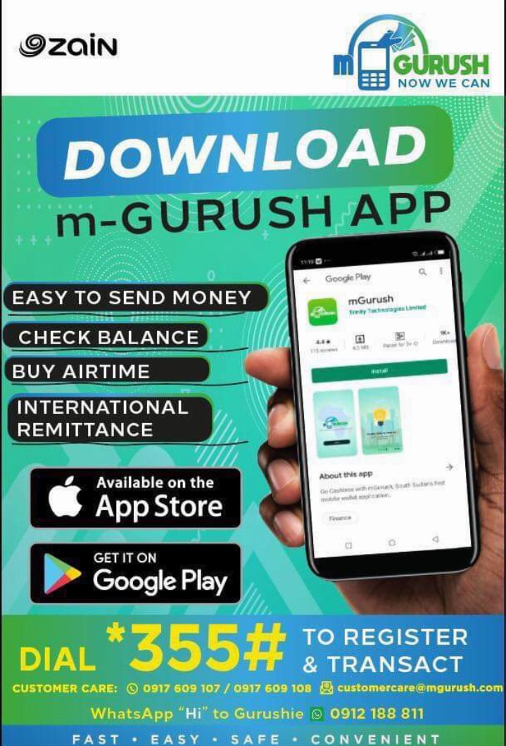 m_Gurush's tweet image. Are you having difficulties on sending money, Buying Zain Airtime or Electricity payment? 
mGURUSH is on your Mobile phone,
Just go to your APP STORE OR GOOGLE PLAY and download the mgurush App.
Daily #355# and register
Anywhere anytime
#easytransaction 
#withmgurush