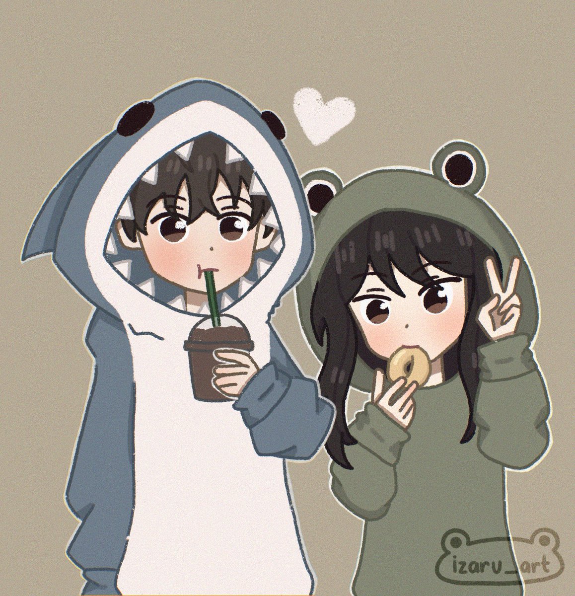 itsizaru's tweet photo. we’re gonna go to starbs, carps? https://t.co/6h4zd9Y7ZK