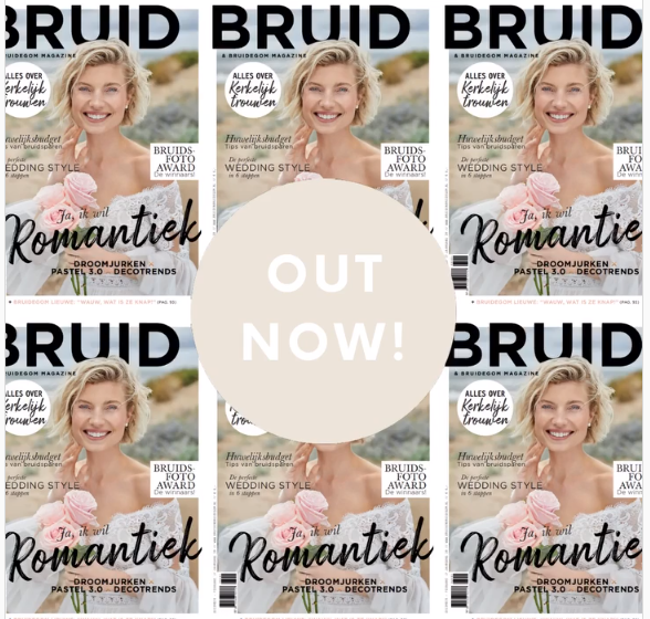 NU VERKRIJGBAAR - De nieuwe Bruid &amp; Bruidegom Magazine winter editie is verschenen. Benieuwd? Vraag dan snel een eigen magazine aan. We sturen deze graag per post toe. Bel met Remco Rutgers op 033-750 35 00 of mail naar r.rutgers@bruidmedia.nl. #bruidmagazine #outnow #trouwen