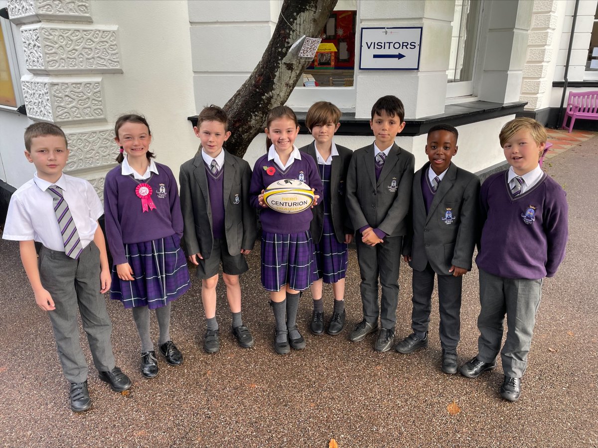 TrinitySeniorSc's tweet photo. All of our Prep 3 &amp; 4 pupils attended the ISA South West Tag Rugby competition at St Christopher’s School this week. Special mention must be given to our ‘Black Tag’ team who ended the day being crown the overall ISA South West Tag Rugby champions - well done to all involved! https://t.co/ZD9MILAIgK
