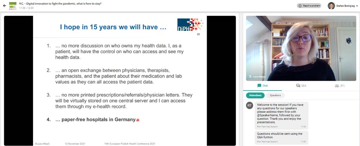 stefanbuttigieg's tweet photo. A vision for #DigitalHealth in Germany 🇩🇪 by my colleague @Laura_goes_DiPH which I hope will become a reality as we go into the #DigitalDecade
I embrace this vision for my beloved country Malta 🇲🇹
#EPH2021 #EPHDH #PublicHealth https://t.co/N1asP9r9Vv