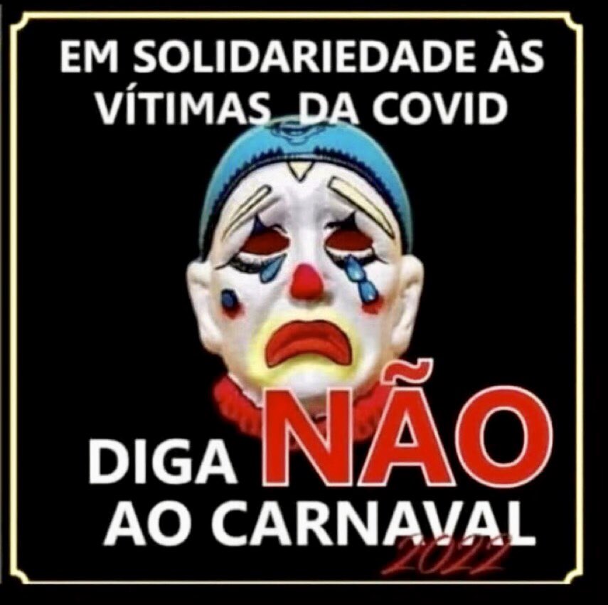 Sou_Brasiliano's tweet image. HIPOCRISIA… 
“A GENTE VÊ POR AQUI”
Será que vão fazer um minuto de silêncio antes de cada bloco?
