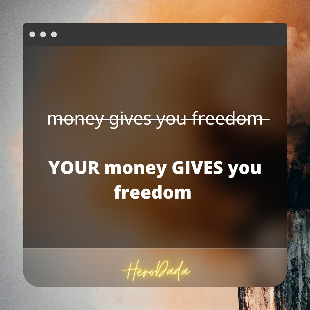 herodada_'s tweet image. Having more than enough money in your pocket, but still being helpless is another level of dependency. 
And it is not okay to normalize it !
 
Instead realize if the money was YOUR'S , you would have been independent in the real sense.
#Selfnotes #selfnarratives #personalblog