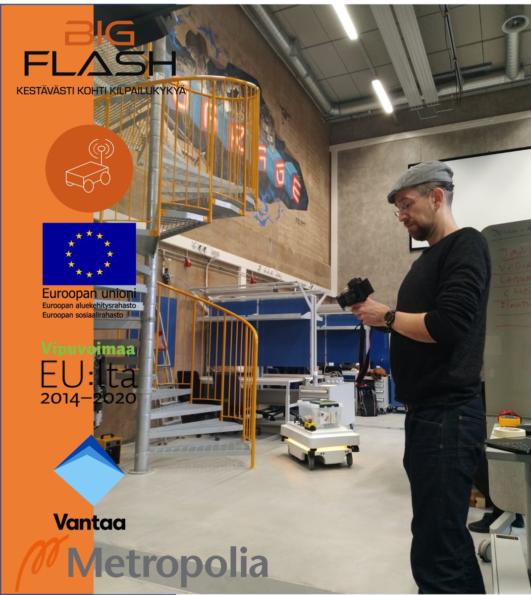 🛺 Autonominen robotiikka on lähitulevaisuuden teknologiaa. 
👉 Sen tietävät ainakin <a href="/4theDrivers/">4 the Drivers</a> ja Eelis Peltola, joilla yhteistyö sujuu.

<a href="/metropolia/">Metropolia</a> @BusinessVantaa #robotiikka