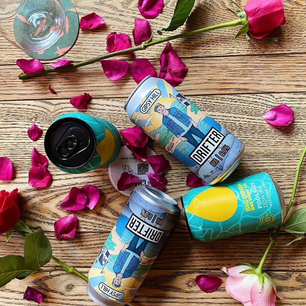 New in the Tinny Fridge!! 
“DRIFTER” by @gipsyhillbrew - a juicy 6% New England IPA.
And from Ipswich based Brewery @bigdropbrewco we have the “POOLSIDE” A 0.5% abv double dry hopped IPA.
Two excellent beers that you can have in or take home!
•
•
•

#craftbeer #beer #beerocl…