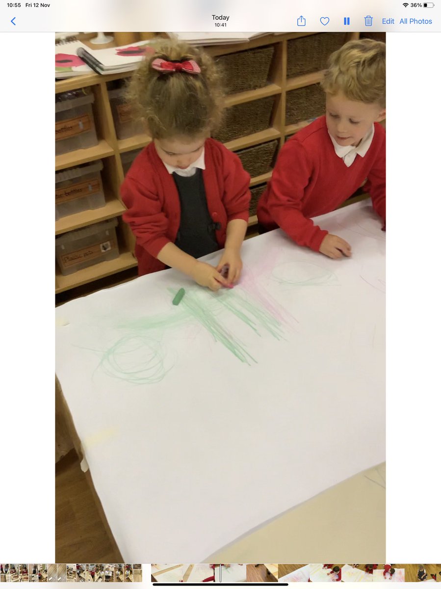 NantYParcSchool's tweet image. Nursery have been squiggling while  we are wriggling to practise our mark making. #makingmarks