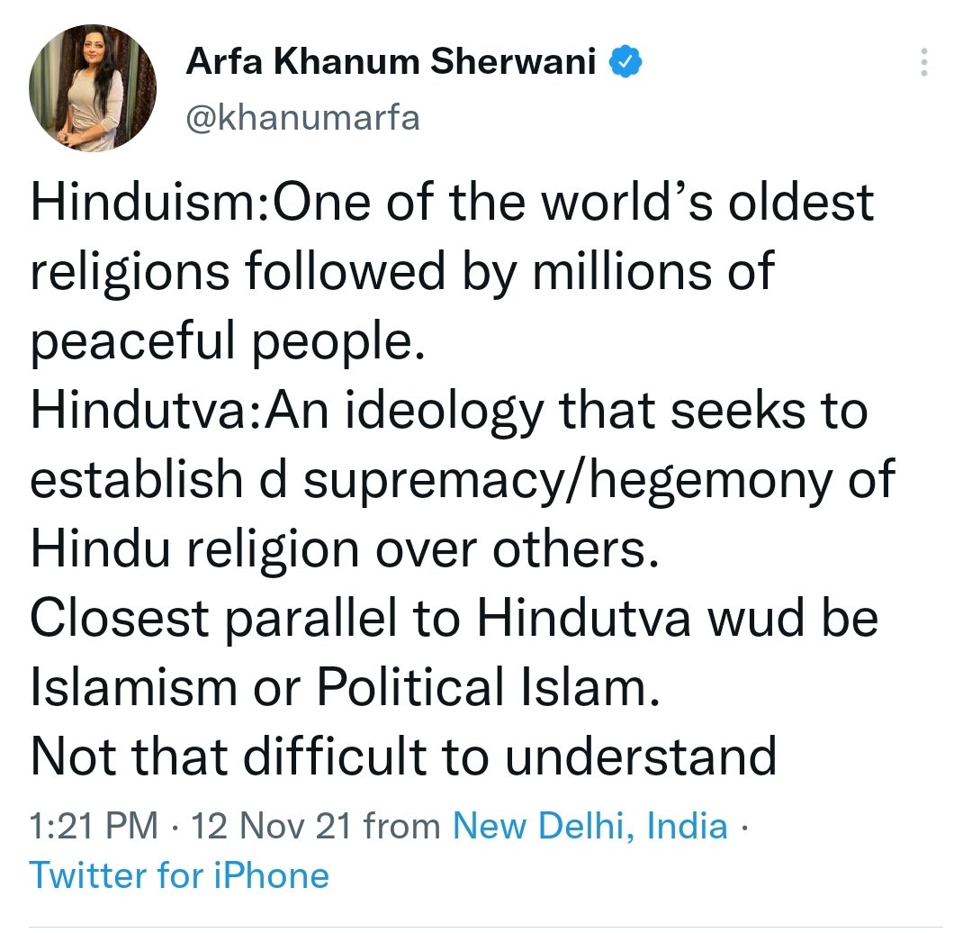 swati_gs's tweet photo. Hindutva is nothing more than resistance to ghazwa-e-Hind and aggresive proselytization in India. There is no Hindutva branch in any other country seeking to overtake power and establish Hindu rule, unlike "political Islam". So stop this bakwas now https://t.co/QPgvNfwNcf