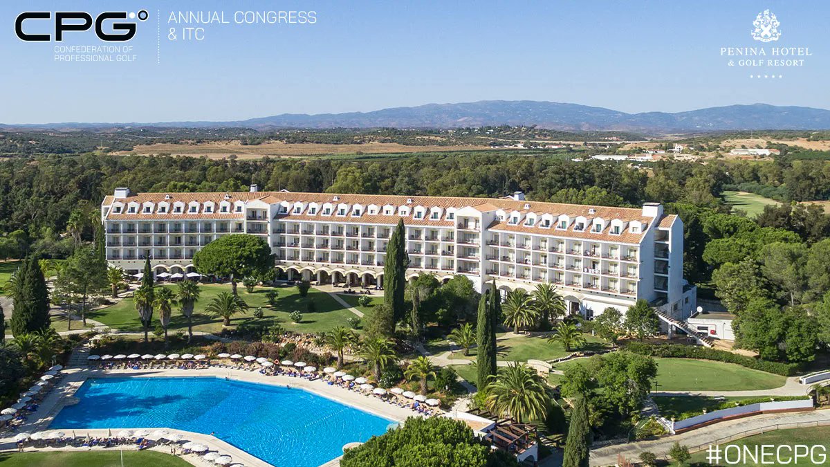 cpg_golf's tweet photo. We are returning to Penina! 🇵🇹
From 29 Nov - 03 Dec, our 43 Member Countries are heading to Penina Hotel & Golf Resort for the 2021 CPG #AnnualCongress and #ITC ⛳️ More info: https://t.co/7aCwctymPv @turismoportugal @Penina_Resort @RyderCupTrust
#oneCPG | #AnnualCongress https://t.co/abFBi5LYUw
