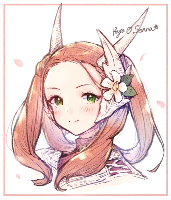 ラヤ・オ・センナちゃんかわいい
(カヌ・エ様の妹で白魔道士クエに出てくる子)

#FF14イラスト #FF14art #FFXIV 