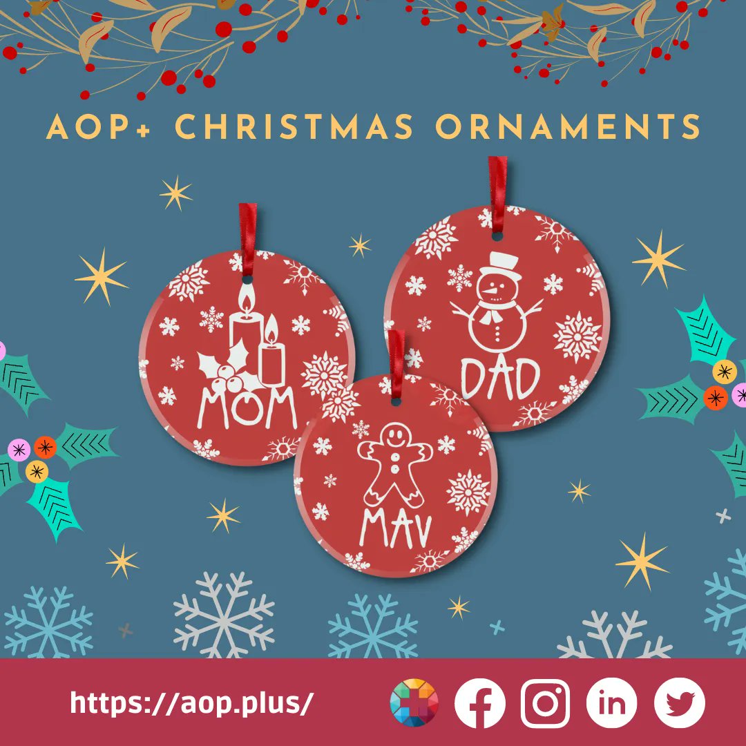 aopplus's tweet photo. As #Christmas is fast approaching, we need to get ready with our Christmas collections. AOP+ #ChristmasOrnaments are the perfect addition to your Holiday products!
Install the #AOPPlus app in your store today!
#Shopify : https://t.co/LnBDu4Mgiq
#Etsy : https://t.co/rnIiS5phN5 https://t.co/WBj78SBFoE