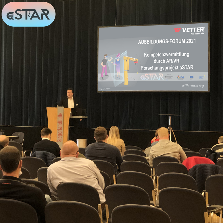aSTAR auf dem Ausbildungs-Forum der IHK Siegen:
vdsm.net/wronline/astar…