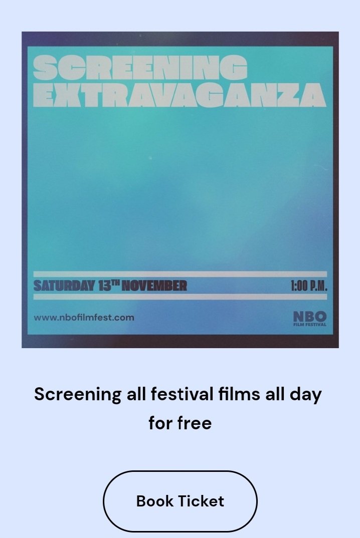 sungurafilm's tweet photo. One last chance to watch #sungurafilm for FREE!!! Incase you missed it or want to rewatch it, get your pass ASAP enjoy with your friends all day tomorrow. HOW?
Head over to the @NBOFilmFest website, select screening extravaganza, &amp; follow the prompts.
#nbofilmfest #kenyanfilms https://t.co/3YUPpGaBhR