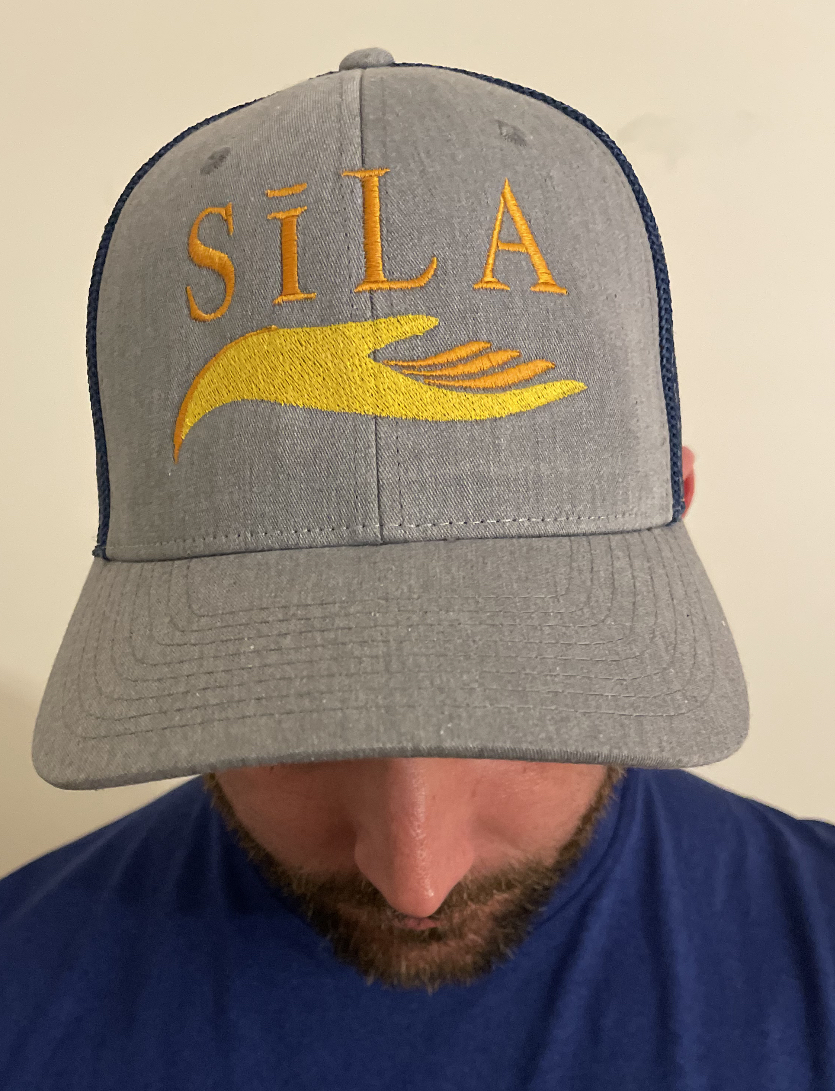 care_sila's tweet photo. Hi,
I'm trying to get a headcount (pun intended) on how many people may be interested in buying a fitted Sīla Logo'd hat. Hit like if you could so I can get an idea:) 
Sīla (see-lah) is often translated to mean the practice of ethical action. https://t.co/2kvtPhDTel