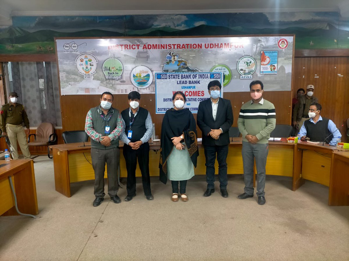 indukanwal's tweet photo. Just finished our monthly Annual Credit Plan review and SBI came out as a clear winner in priority sector lending.Congratulations SBI Team Udhampur @TheOfficialSBI @nitishwarKumar @AtalDulloo @FOBUdhampur @infjammu https://t.co/NOamLwnOWF