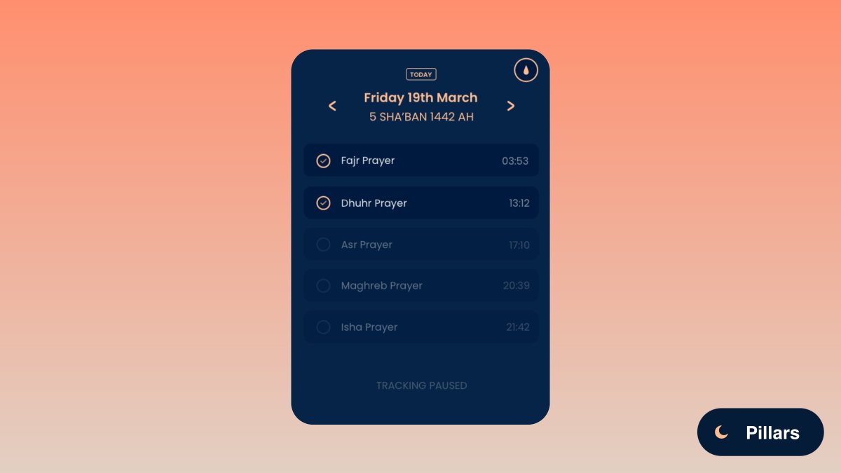 ThePillarsApp's tweet photo. Pause tracking during menstruation ✨

Never lose your streak unfairly.

Coming soon. https://t.co/7ro1kixBAq