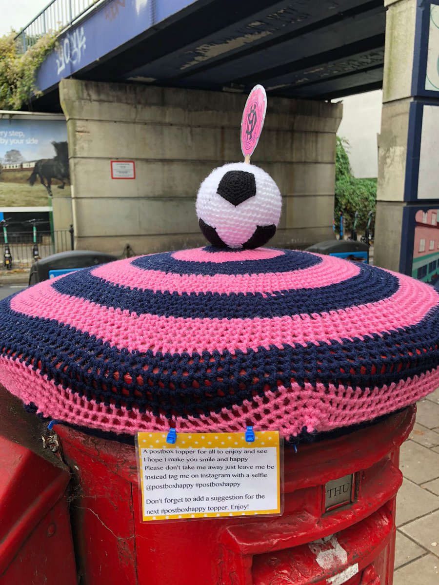 Excellent work outside East Dulwich station <a href="/DulwichHamletFC/">Dulwich Hamlet FC</a>