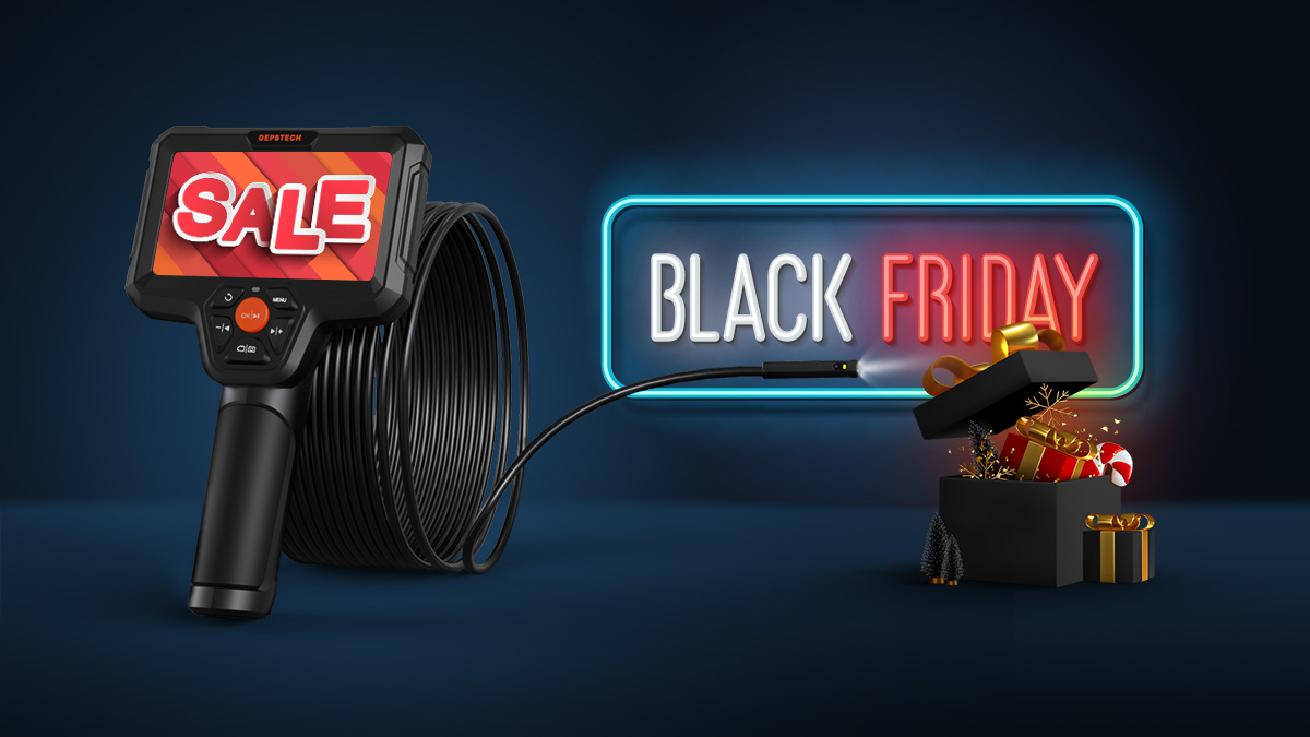 DEPSTECH on Twitter "🎁Let the DS500 endoscope with 7 adjustable LED