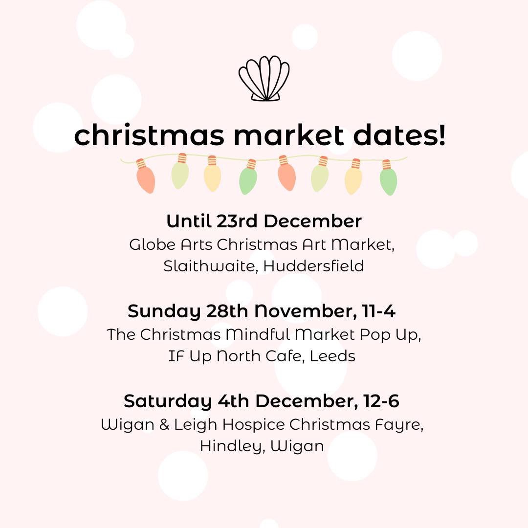 swell_studio's tweet photo. I’m MEGA EXCITED to finally be taking Swell Studio on the road and heading to a few Christmas Markets over the next few weeks! ✨🎄

After setting up my shop during the pandemic, it honestly felt like it would never happen but here we go! Dates and info below 👇 https://t.co/7GJGRzUibf