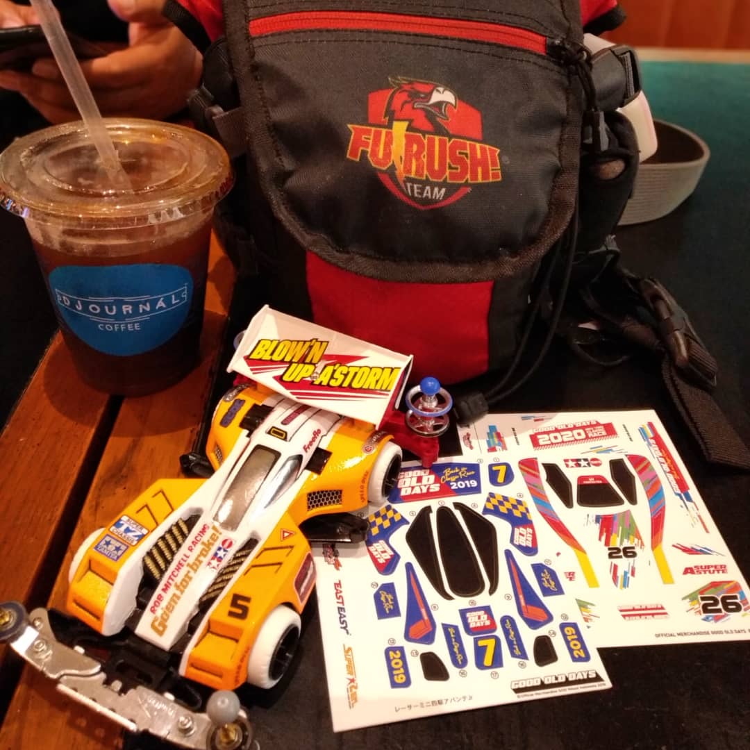 TeamFlazh's tweet photo. Late coffee..
#TamiyaVintage #LetsAndGo #DashYonkuro #Mini4WDClassic #streetmahbebas #streetmini4wdindonesia #streetmini4wd #playon #tamiyaindonesia #Mini4WD #TamiyaMini4WD #STO100 #ใใๅ้ง #tamiya #furush #teamflazhchannel #teamflazh https://t.co/p2BLKorcxo