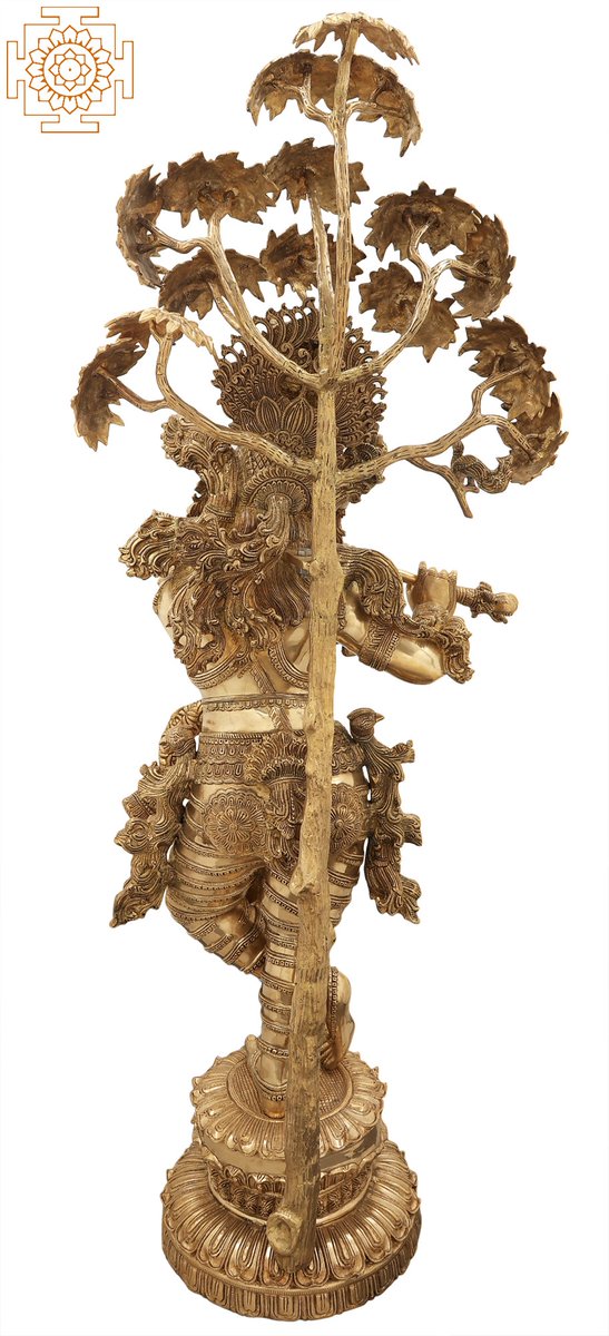 exoticindiaart's tweet image. Tribhanga Murari With Kadamba Canopy For A Halo- Superfine Composition Brass Statue @exoticindiaart 

Tribhanga Murari Brass Statue: exoticindiaart.com/product/sculpt…

Krishna Statue: exoticindiaart.com/sculptures/hin…

#sculpture #statue #krishnastatue #hindugod #tribhangastatue #brassstatue