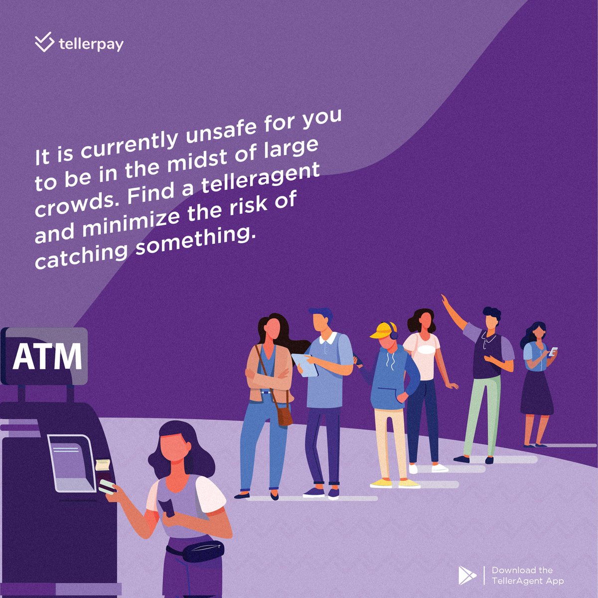 tellerpayng's tweet photo. Stay safe, find a Telleragent.
#tellerpay #telleragent #agentbanking https://t.co/cHi2ShQQar