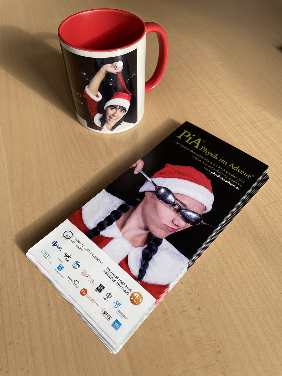 PhysikImAdvent's tweet photo. Es geht wieder los. Jetzt auf https://t.co/X3caBNCBgn anmelden &amp; im Advent experimentieren. Poster und Flyer kostenlos bestellen.

#Physik #Wissenschaft #Bildung #DigitaleBildung #Digitalisierung #Advent #Weihnachten #Lehrer #MINT #WissKomm #DigitalesLernen #Adventskalender #twlz https://t.co/aAbBCmmpmZ
