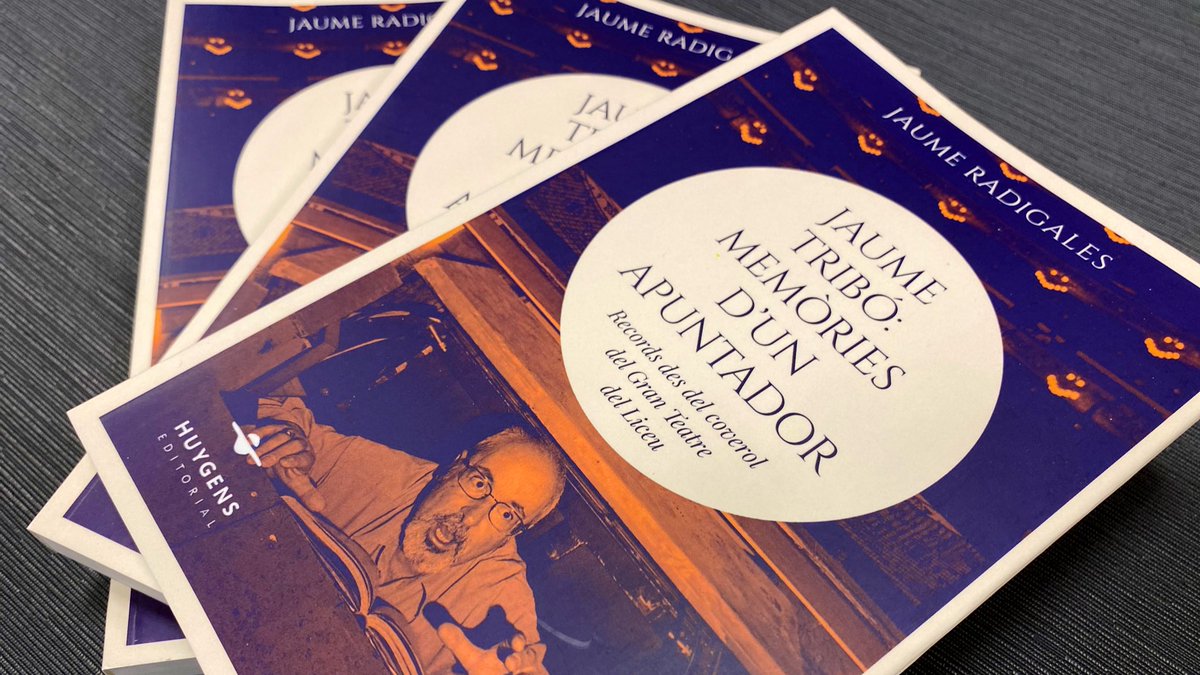 Liceu_cat's tweet photo. No hi havia lloc millor que el Liceu per presentar el llibre ‘Jaume Tribó: memòries d’un apuntador’ (@HuygensEd) que signa @jaumerb al voltant dels records del nostre mestre assistent musical, enciclopèdia viva del Gran Teatre. https://t.co/9oFJbF3bXk