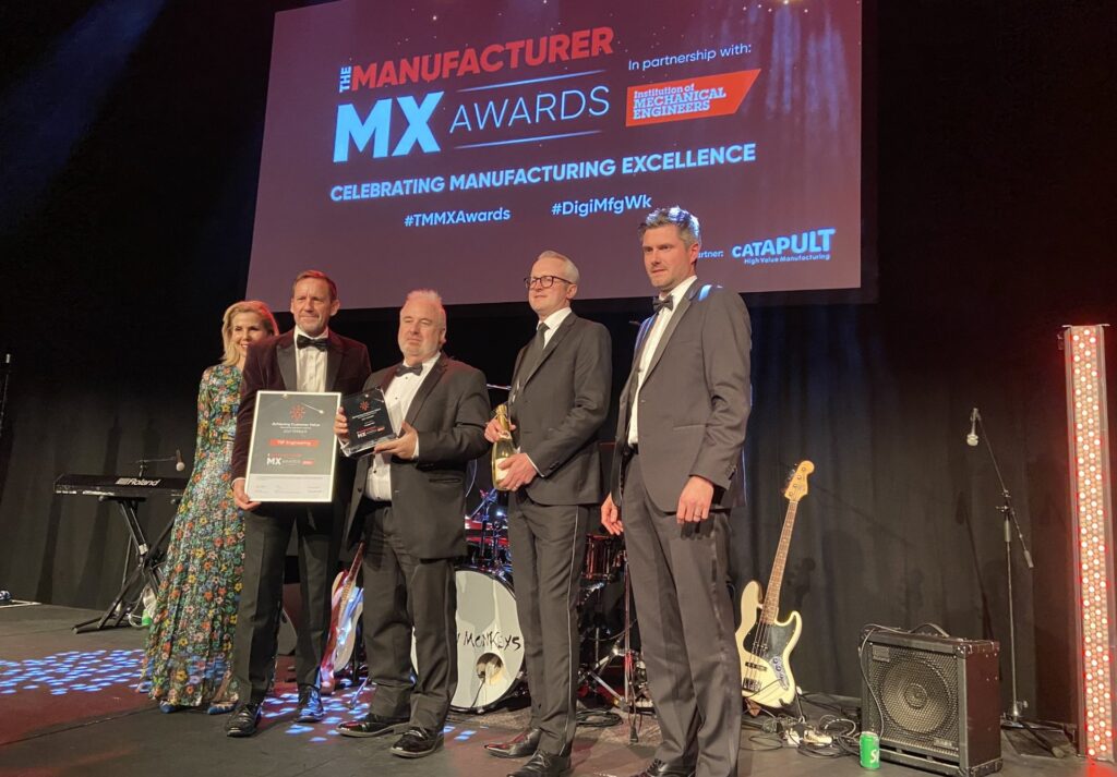 TSPEngineering's tweet image. WHAT A WEEK! 🎉🏆 3 members of our superstar team featured in the prestigious &apos;The Manufacturer Top 100&apos; and the winner of &apos;Achieving Customer Value&apos; at &apos;The Manufacturer MX Awards&apos;. Wow, we could not be prouder! 👏🏽

bit.ly/3kqF6Kz

#TMMXAwards #DigiMfgWk