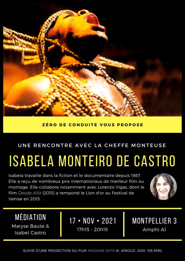 CineUpv's tweet photo. Nouveau post "(Rencontre avec la cheffe monteuse Isabela Monteiro de Castro)" sur Cinéma UPV - https://t.co/1f30bufjN9 https://t.co/pXGdxROY47