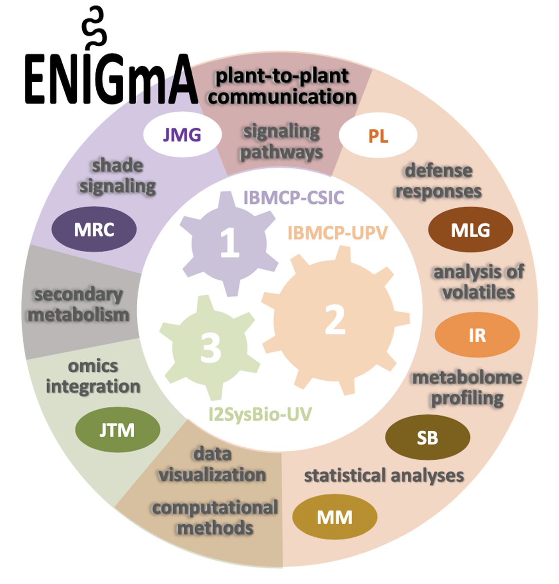 Great kick-off meeting of our Prometeo project #ENIGmA <a href="/RosPlanelles/">Jaume Martinez</a> <a href="/ManuelRocon/">Manuel Rodriguez-Concepcion</a> <a href="/Plisonibmcp/">Puri Lisón</a>   <a href="/mplopezg/">mapi lopez</a> <a href="/Susana44934607/">Susana</a> <a href="/CSIC/">CSIC</a> <a href="/IBMCP/">IBMCP - Instituto de Biología Molecular y Celular</a> <a href="/i2sysbio/">I2SysBio</a>  Thanks to @GVAinnova we will crack the code! #plantintercommunication