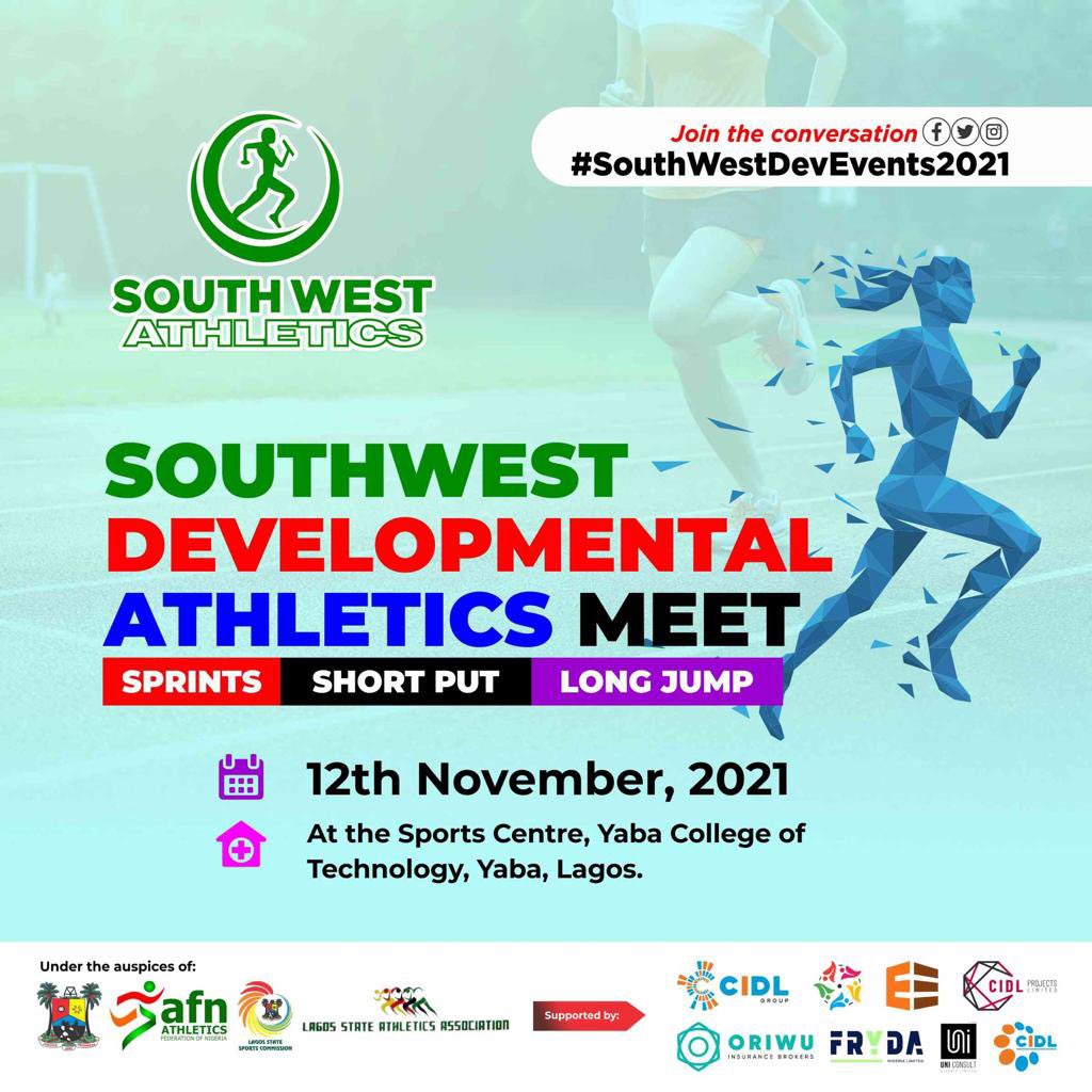 TheSeunOreks's tweet photo. LIVE: Excitement overload on the way at the Maiden Edition of the Southwest Development Athletics Meet 2021.
#southwestdevEvents2021 https://t.co/A4PvBsDW6B