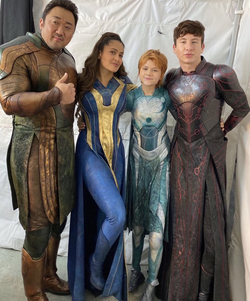 Reckon we deffo take on the Avengers ay!? I mean Druig could.. easily #Eternals