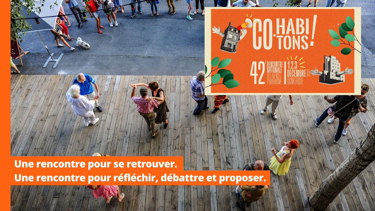 Fnau_urba's tweet photo. Découvrez le programme de la 42e rencontre des agences d'urbanisme qui se déroulera les 1er, 2 et 3 décembre 2021. https://t.co/W9JiIVRNYq
Pour vous inscrire c'est par ici ➡️ https://t.co/ot5VMaH1hD https://t.co/PywQeZtq0g